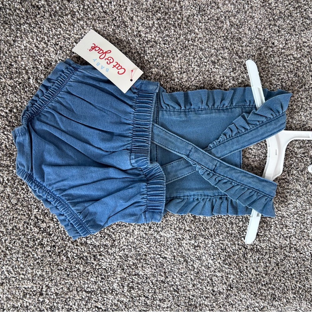 Bundle Cat & Jack Baby Rompers - Picture 3 of 7